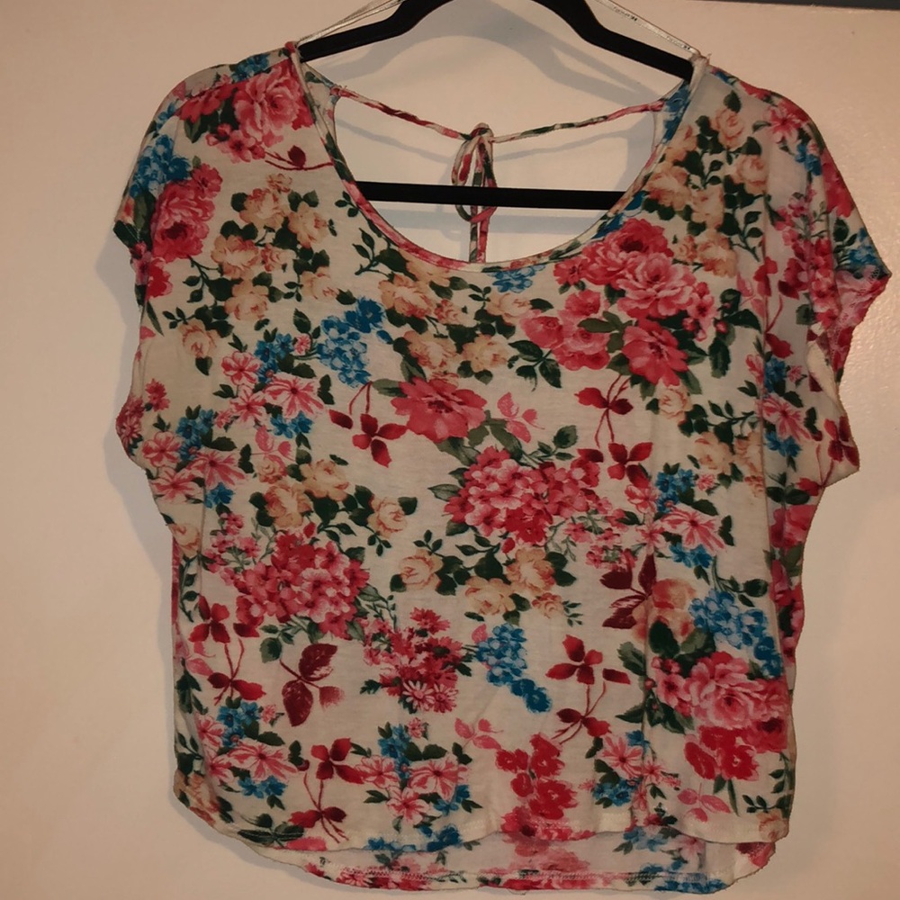 Forever 21 - Floral Crop Top - Small